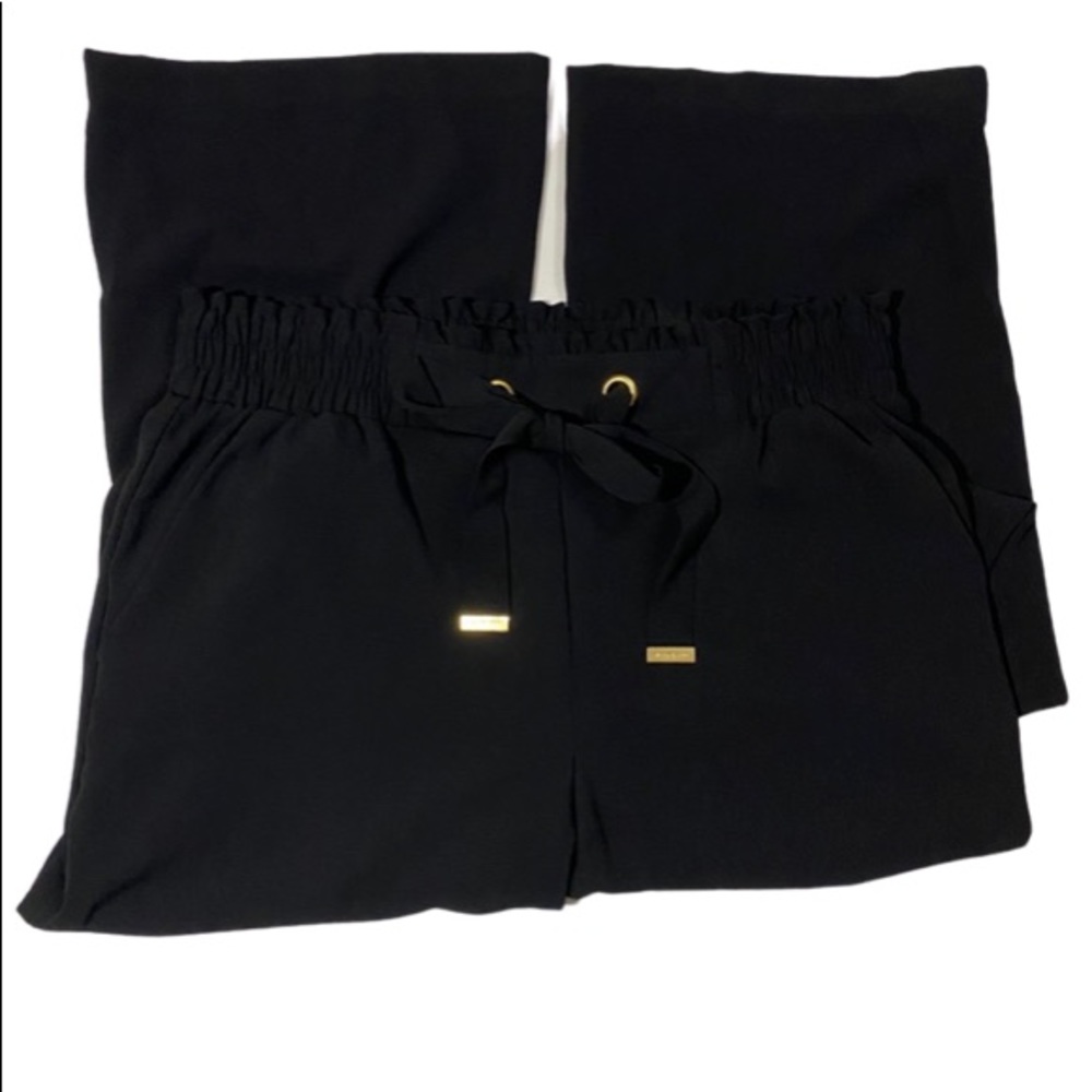 Michael Kors Black Drawstring Pants M
